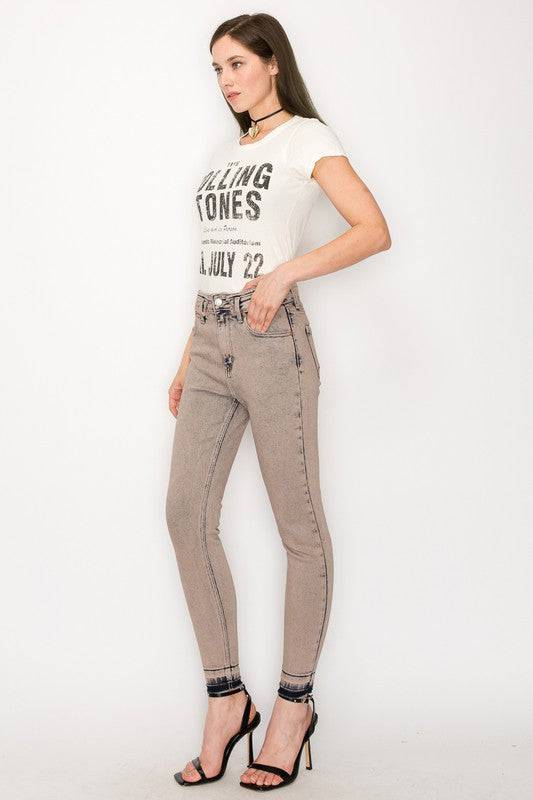 HIGH RISE STRETCH SKINNY JEANS Eye Candy Sensation