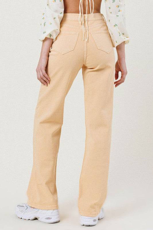 HIGH WAISTED WIDE CUT STRAIGHT LEG Eye Candy Sensation