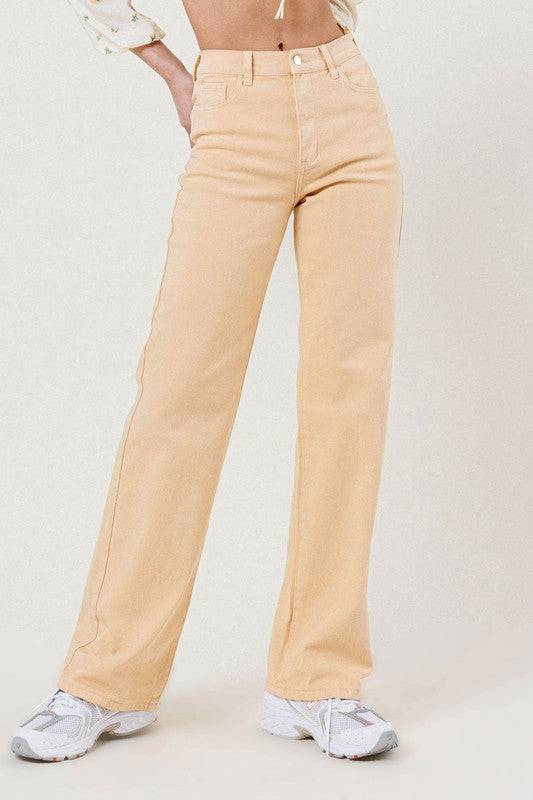 HIGH WAISTED WIDE CUT STRAIGHT LEG Eye Candy Sensation
