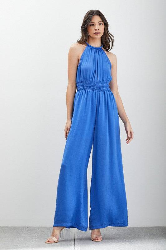 High Neck Sleeveless Jumpsuit Eye Candy Sensation