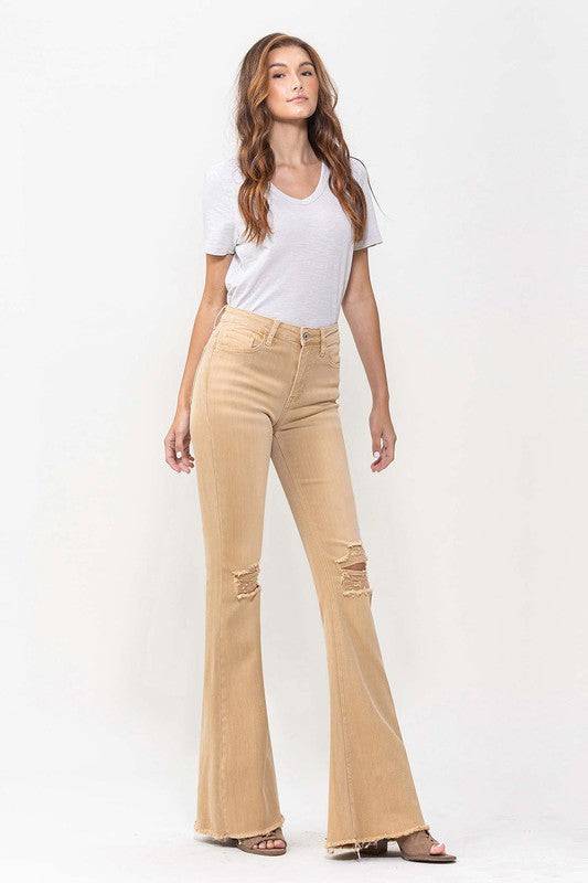 High Rise Flare Eye Candy Sensation