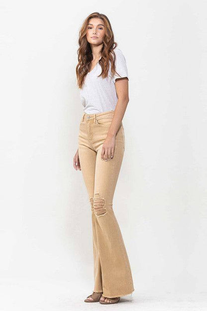 High Rise Flare Eye Candy Sensation