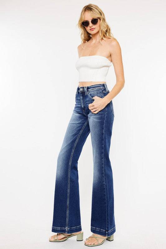 High Rise Holly Flare Jeans - KC9289M Eye Candy Sensation