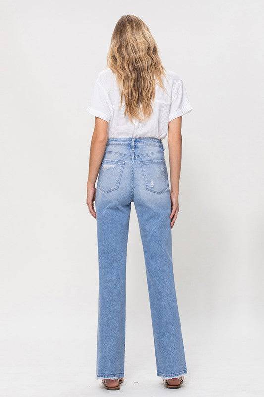 High Rise Vintage Flare Jeans Eye Candy Sensation