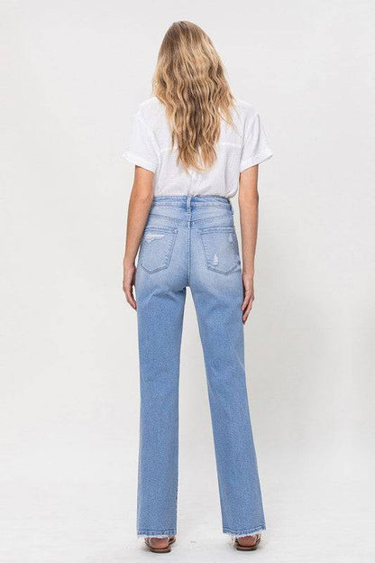 High Rise Vintage Flare Jeans Eye Candy Sensation