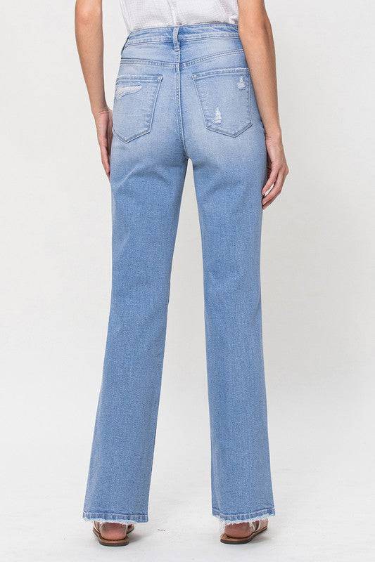 High Rise Vintage Flare Jeans Eye Candy Sensation