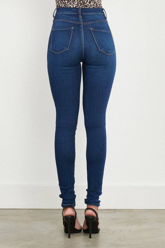 High Waisted Classic Skinny Eye Candy Sensation