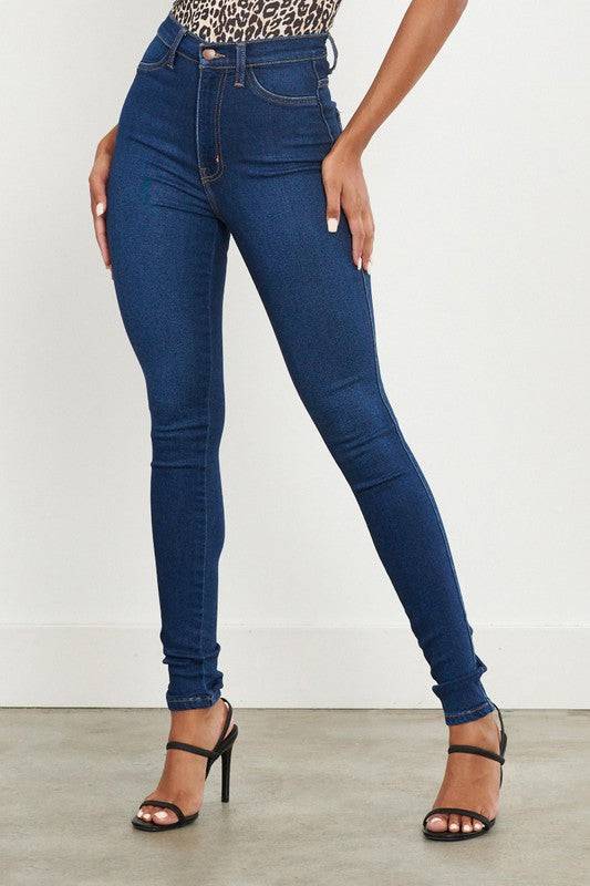 High Waisted Classic Skinny Eye Candy Sensation