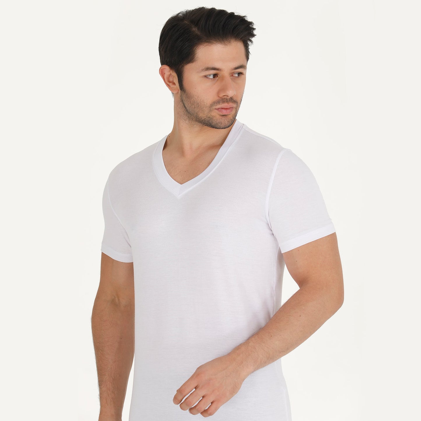 Men’s Bamboo V-Neck Undershirts 3-Pack