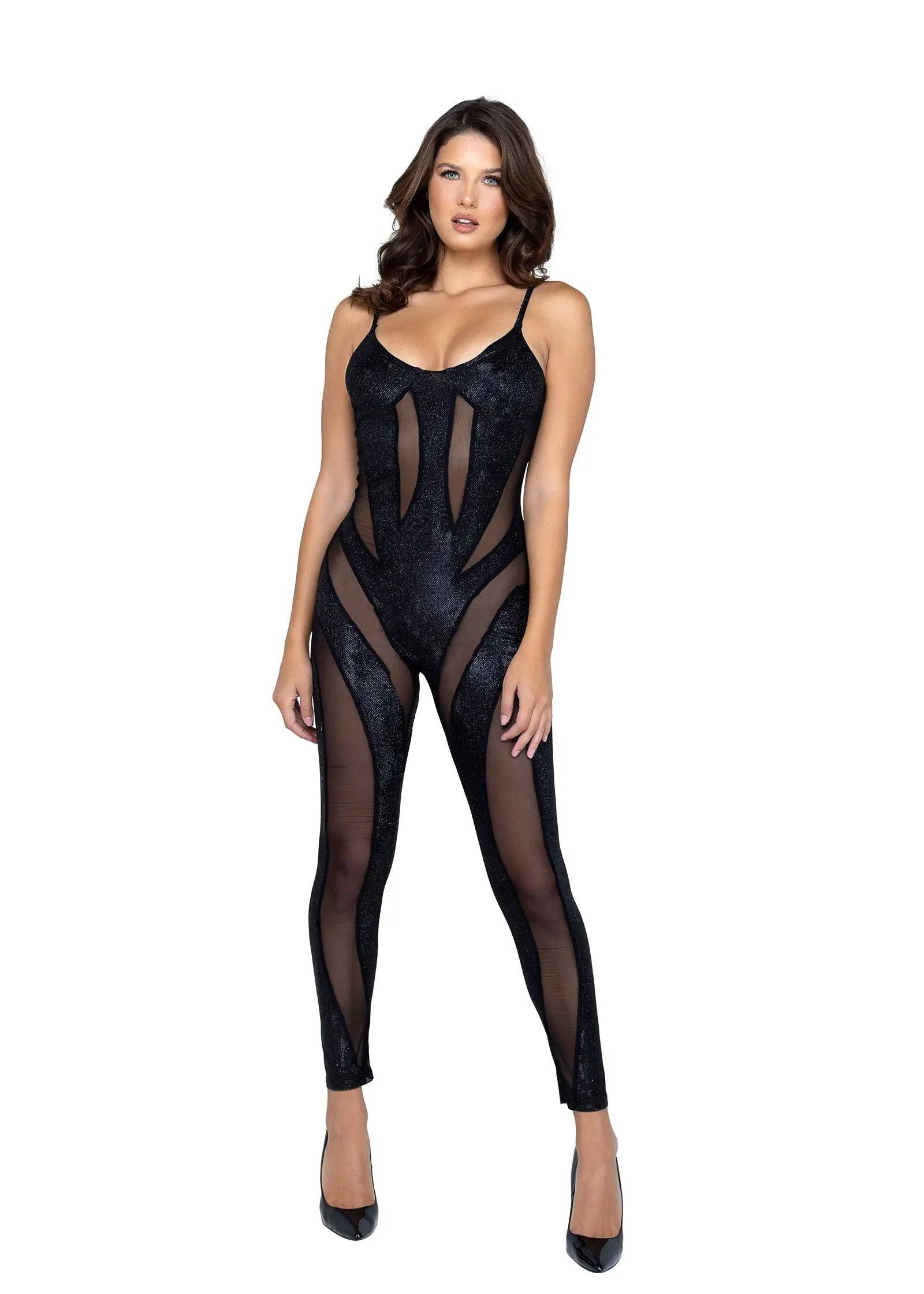 LI548 - Shimmer Skin Bodysuit Eye Candy Sensation