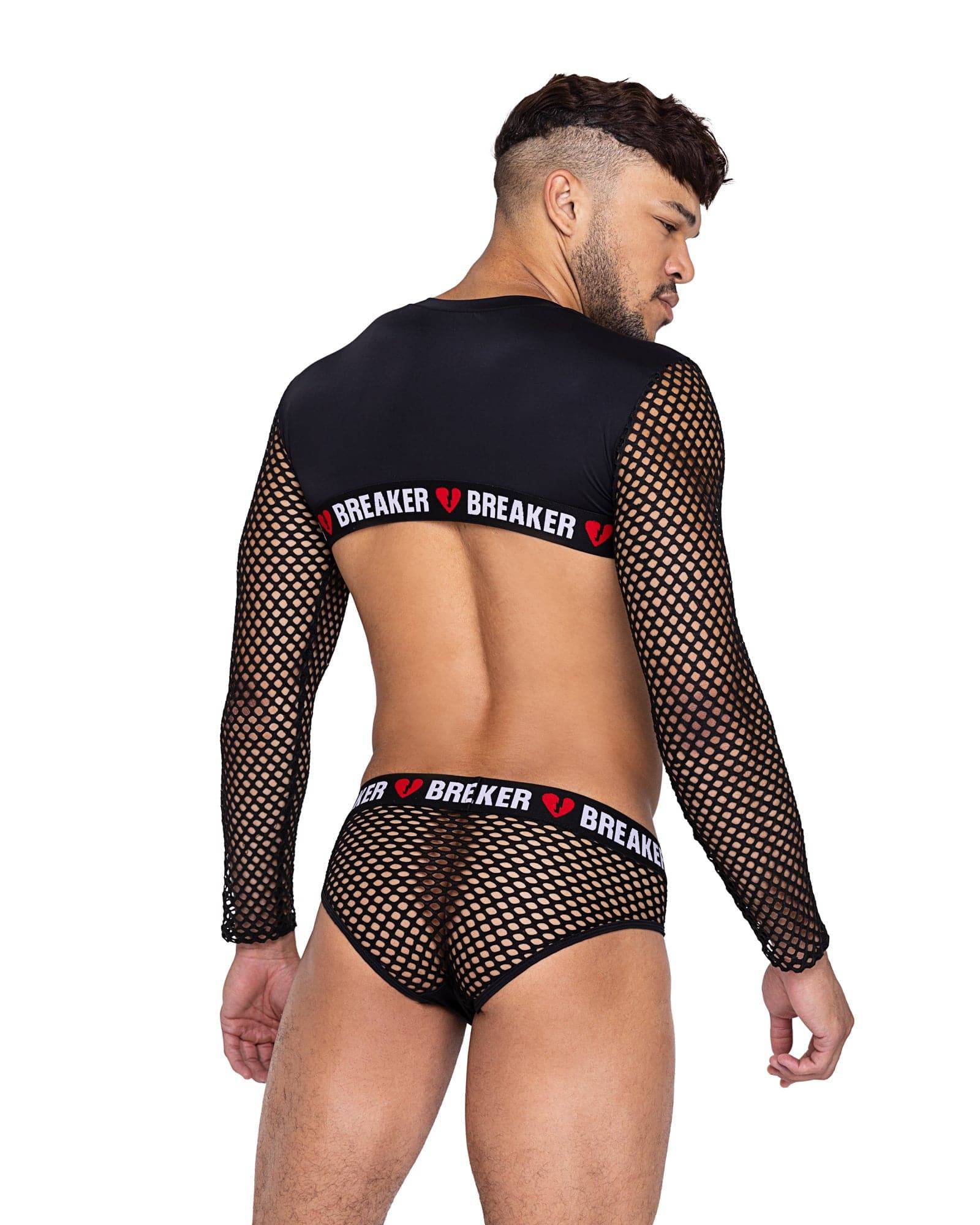 LI676 - Heartbreaker Crop Top Roma Costume, Inc.