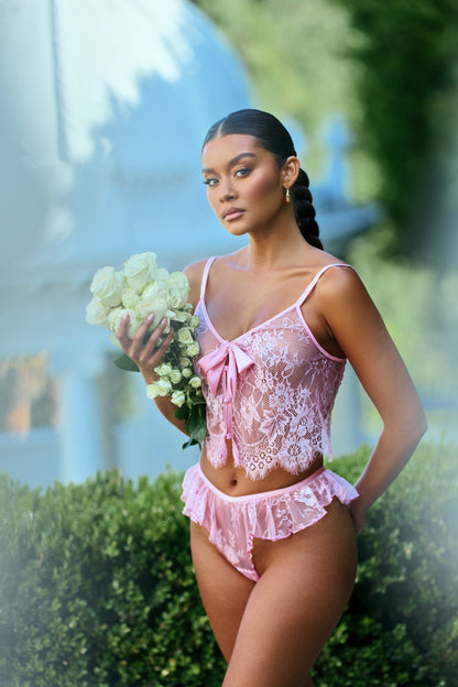 LI868 - Lace Essentials Cami 2-Piece Set