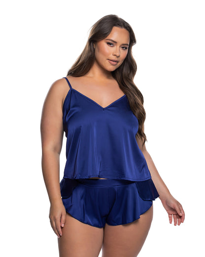 LI869 - Satin Essentials Cami 2-Piece Set