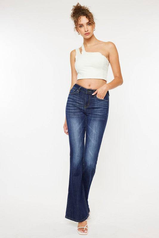 Mid Rise Flare Jeans - KC6102LOH Eye Candy Sensation