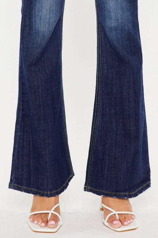 Mid Rise Flare Jeans - KC6102LOH Eye Candy Sensation