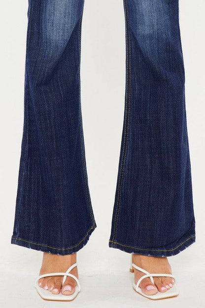 Mid Rise Flare Jeans - KC6102LOH Eye Candy Sensation