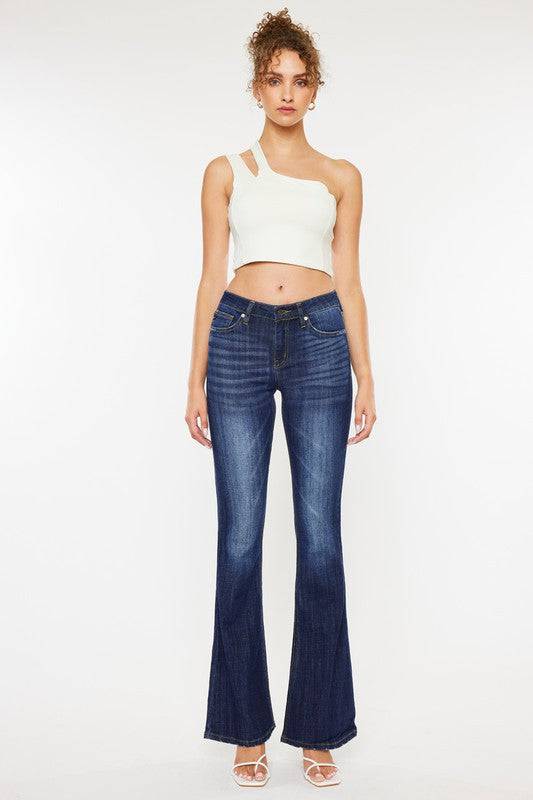 Mid Rise Flare Jeans - KC6102LOH Eye Candy Sensation