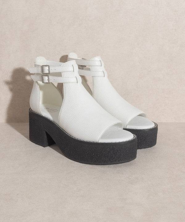 OASIS SOCIETY Elizabeth - Platform Strapped Sandal Eye Candy Sensation