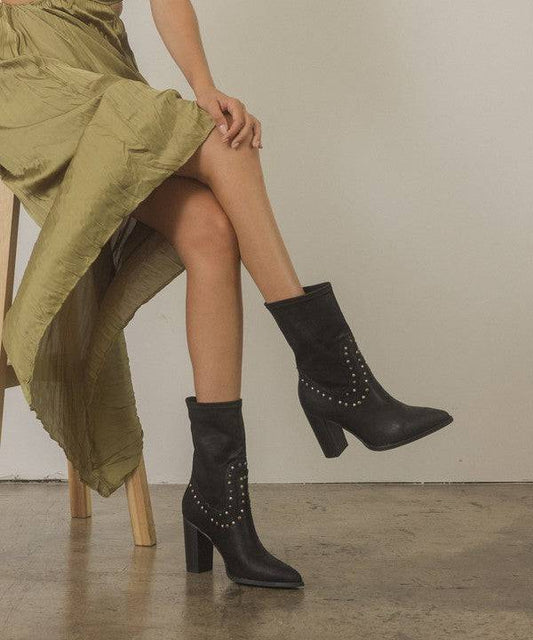 OASIS SOCIETY Paris - Studded Boots Eye Candy Sensation