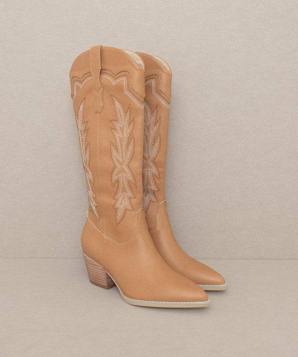 Oasis Society Ainsley - Embroidered Cowboy Boot Eye Candy Sensation