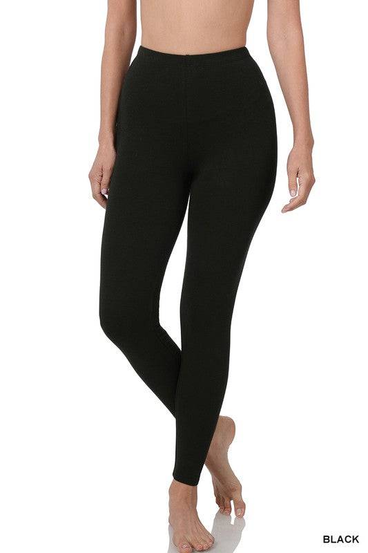 Premium Cotton Full-Length Leggings Eye Candy Sensation