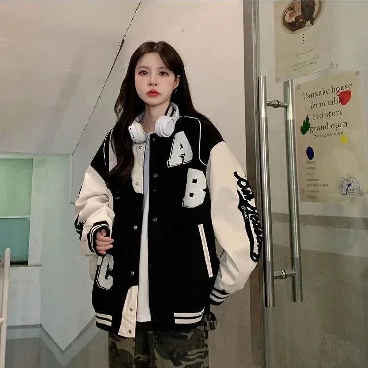 Printed Zipper Sweater Unisex Hoodie Coat