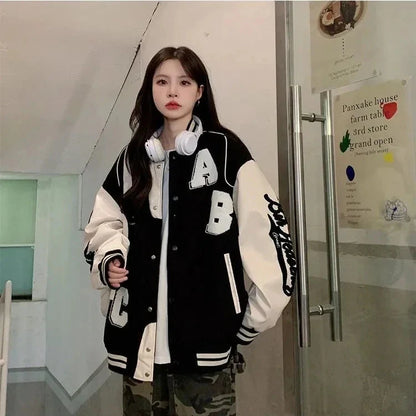 Printed Zipper Sweater Unisex Hoodie Coat