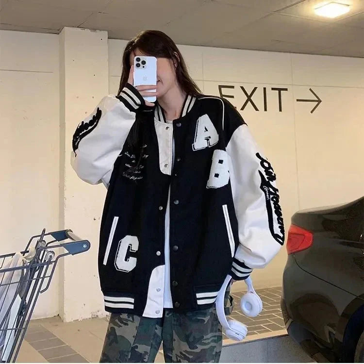Printed Zipper Sweater Unisex Hoodie Coat