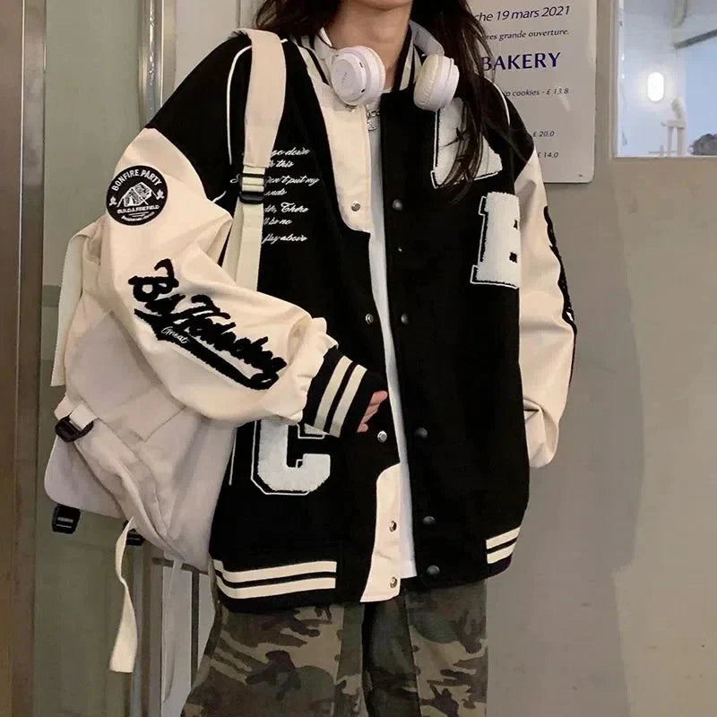 Printed Zipper Sweater Unisex Hoodie Coat