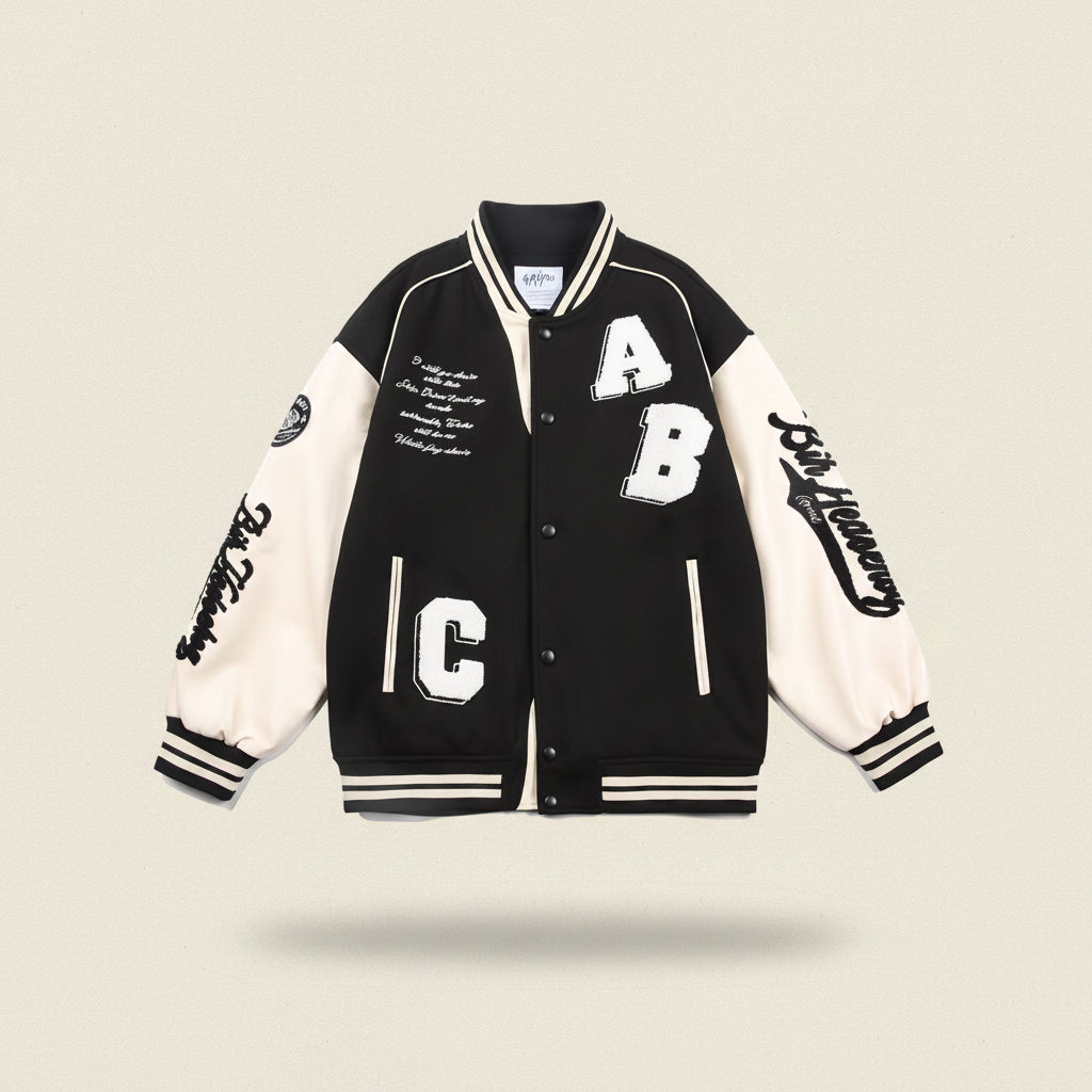 Printed Zipper Sweater Unisex Hoodie Coat