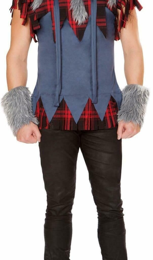 4831 - Pair of Wolf Wrist Bands - Eye Candy Sensation Apparel & Accessories