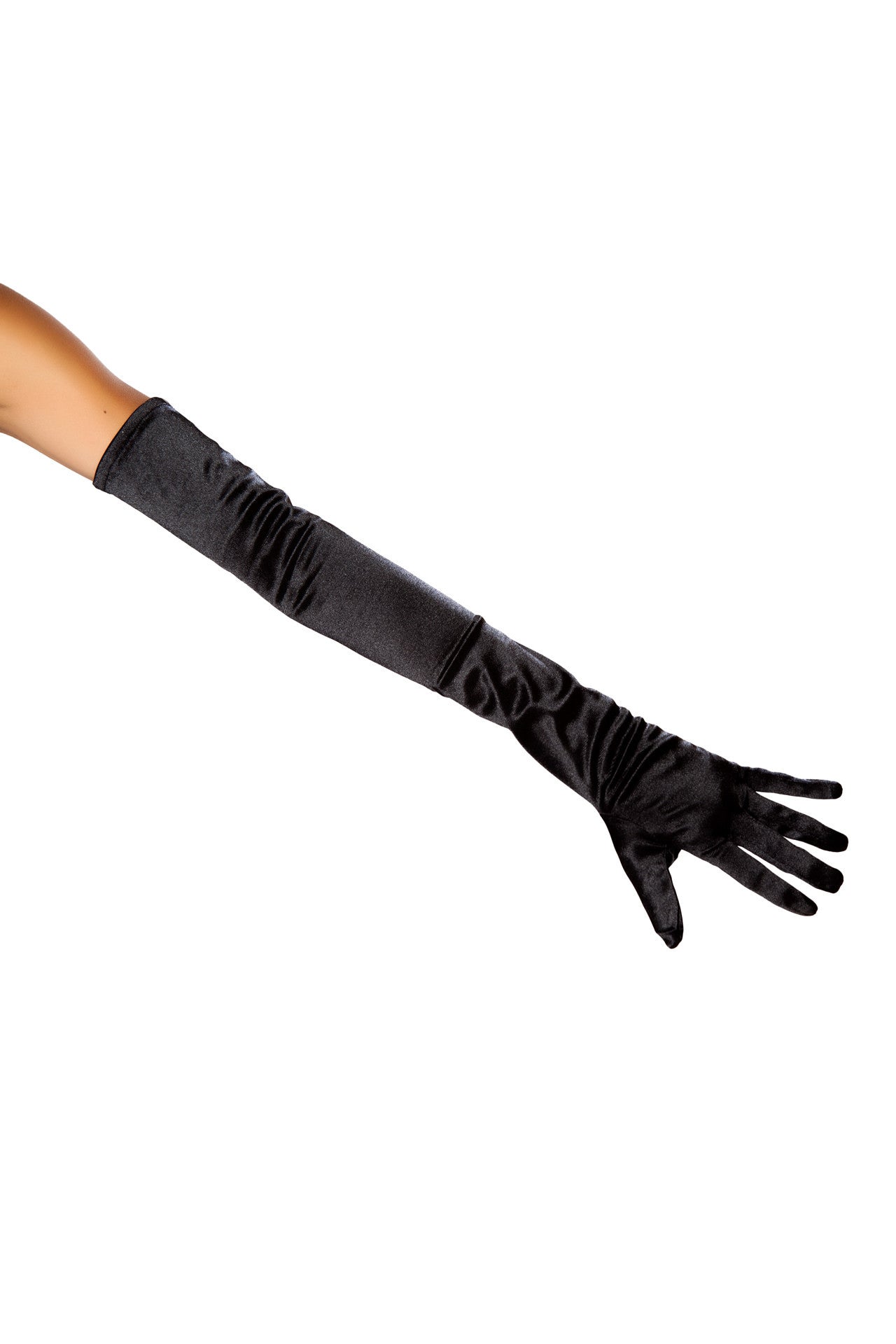 10104 - Stretch Satin Gloves Eye Candy Sensation