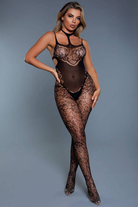 2055 Midnight Desire Bodystocking