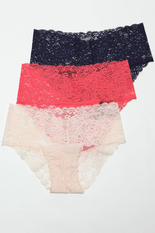 2198 Nessa Brief 3 Pack Eye Candy Sensation