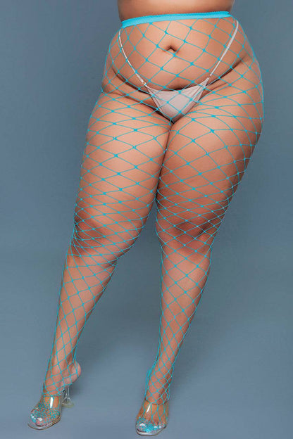 2304 Oversized Fishnet Pantyhose Eye Candy Sensation