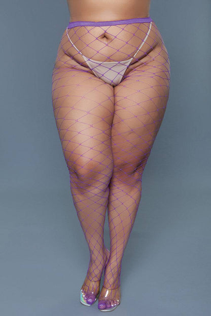 2304 Oversized Fishnet Pantyhose Eye Candy Sensation