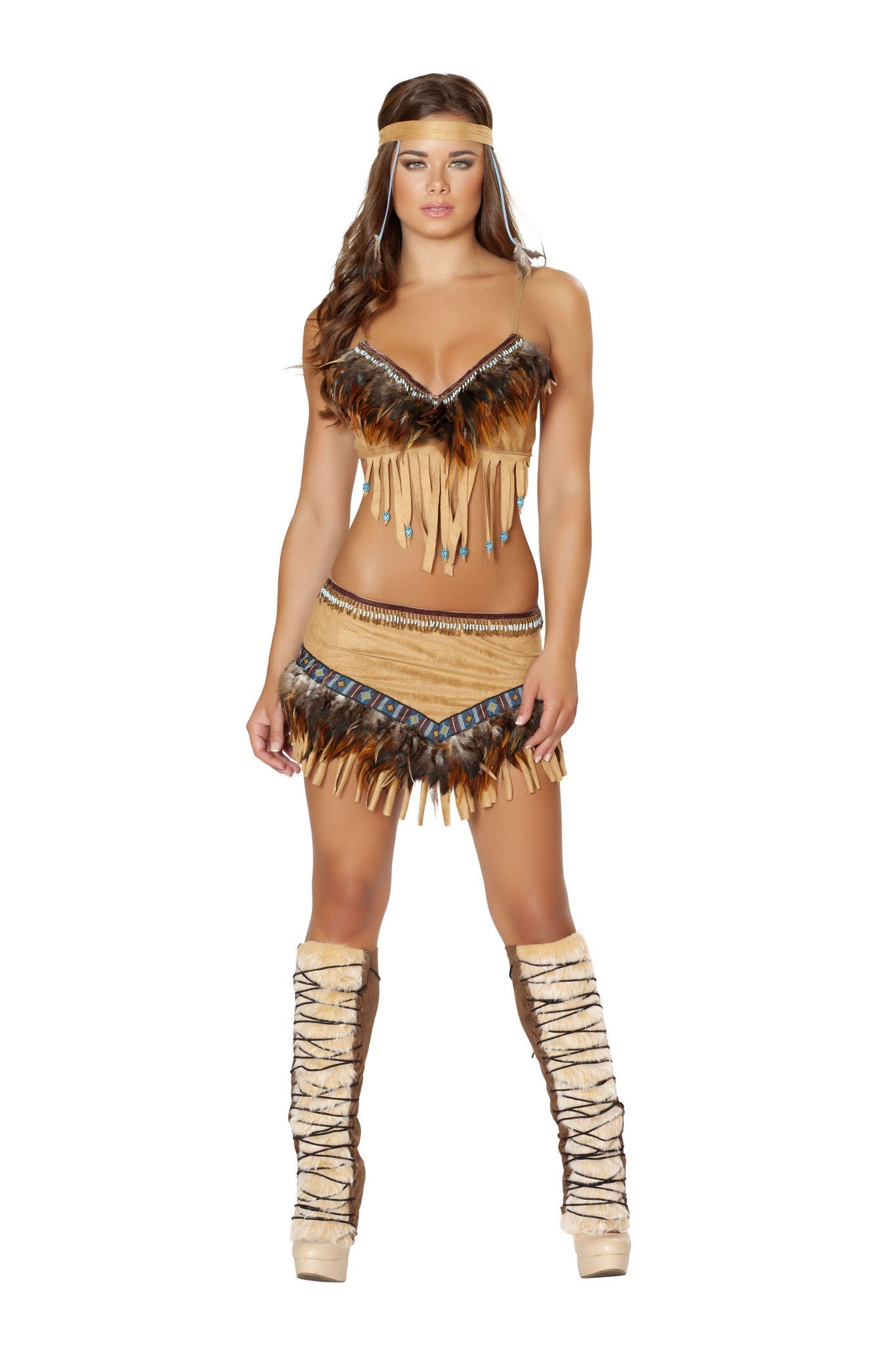 4479 - 3pc Noble Indian Sweetheart Costume Eye Candy Sensation