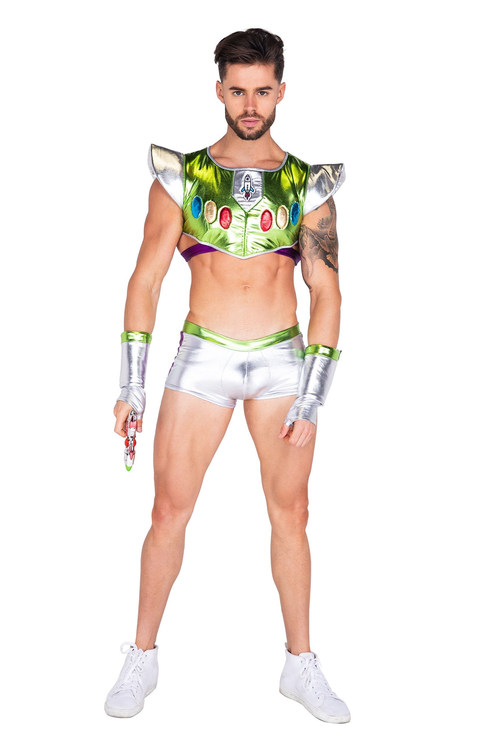 5017 - 3PC Infinity Space Voyager Men’s Costume Eye Candy Sensation