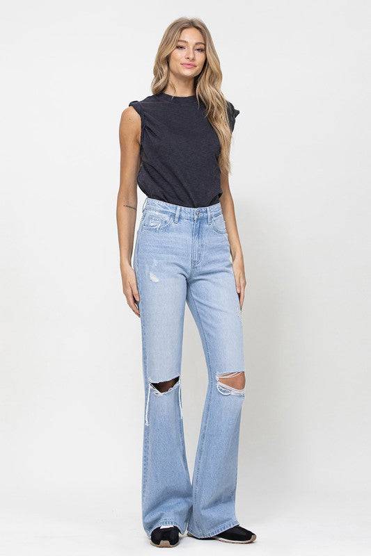 90's Vintage Flare Jeans Eye Candy Sensation