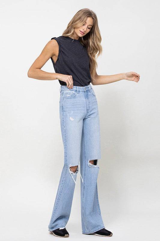 90's Vintage Flare Jeans Eye Candy Sensation