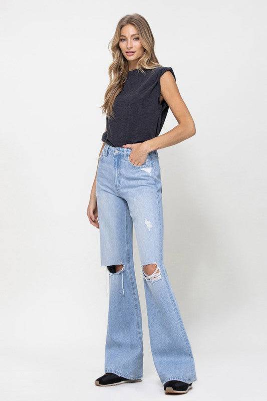 90's Vintage Flare Jeans Eye Candy Sensation