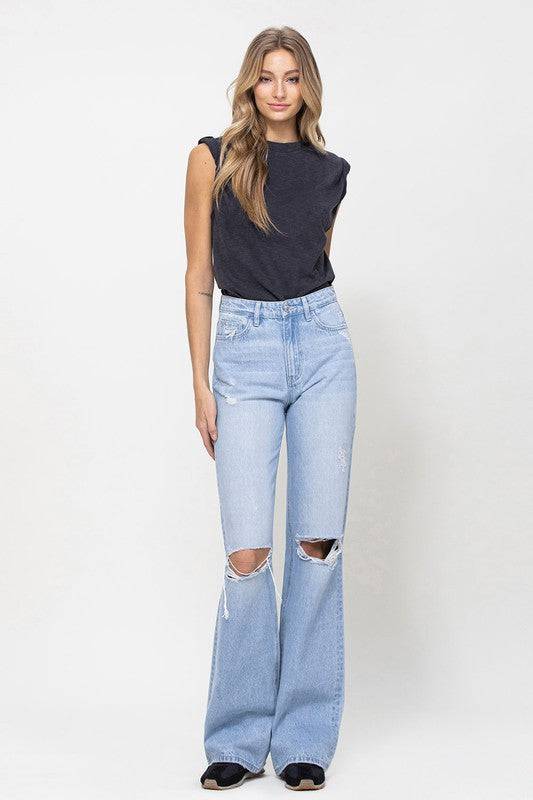 90's Vintage Flare Jeans Eye Candy Sensation