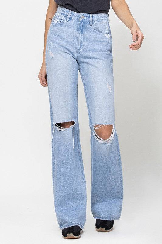90's Vintage Flare Jeans Eye Candy Sensation