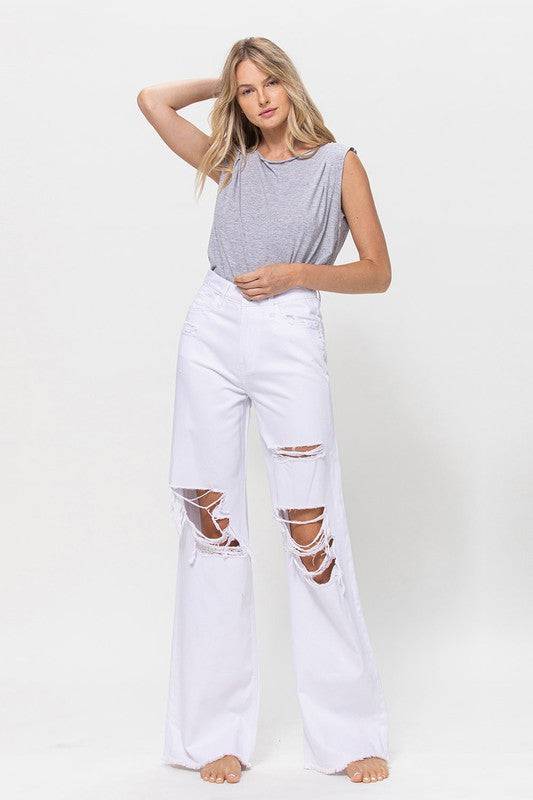 90's Vintage Loose  Jeans Eye Candy Sensation