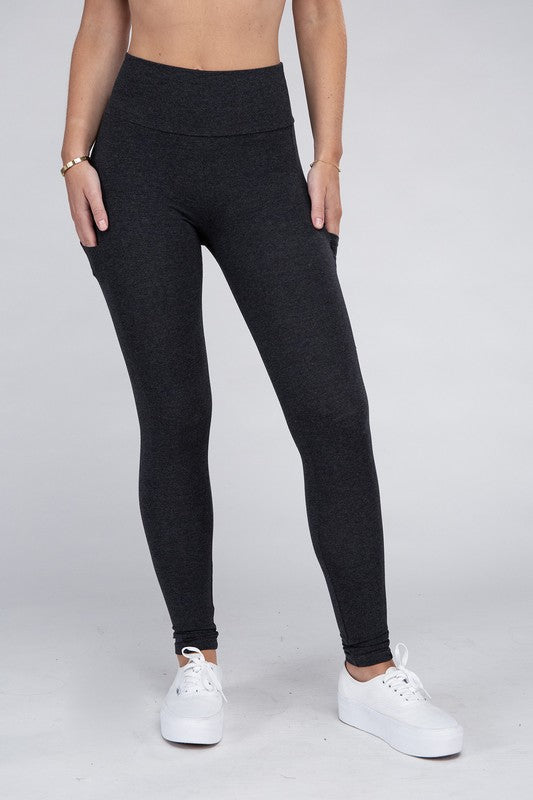Active Leggings Featuring Concealed Pockets Eye Candy Sensation
